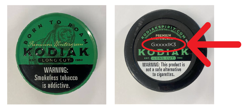 Kodiak Moist Snuff, Premium Wintergreen, Chewing Tobacco